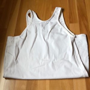 Lululemon front racer tank white sz4